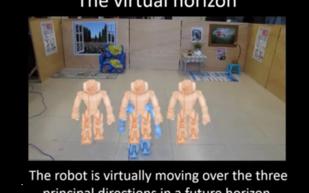 Vision based persistance localization of a humanoid robot for locomotion tasks