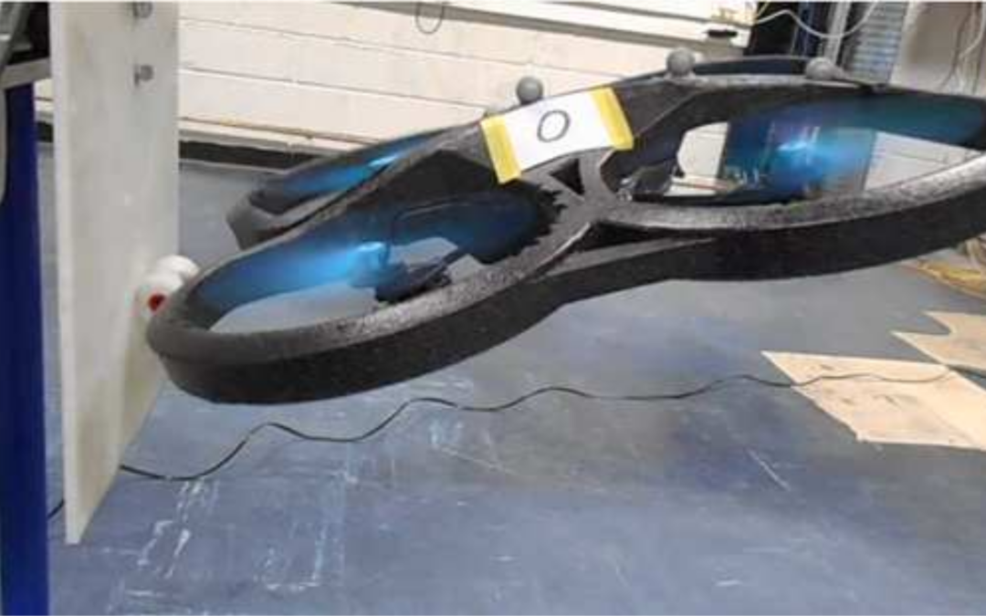 Contact force tracking of quadrotors based on robust attitude control